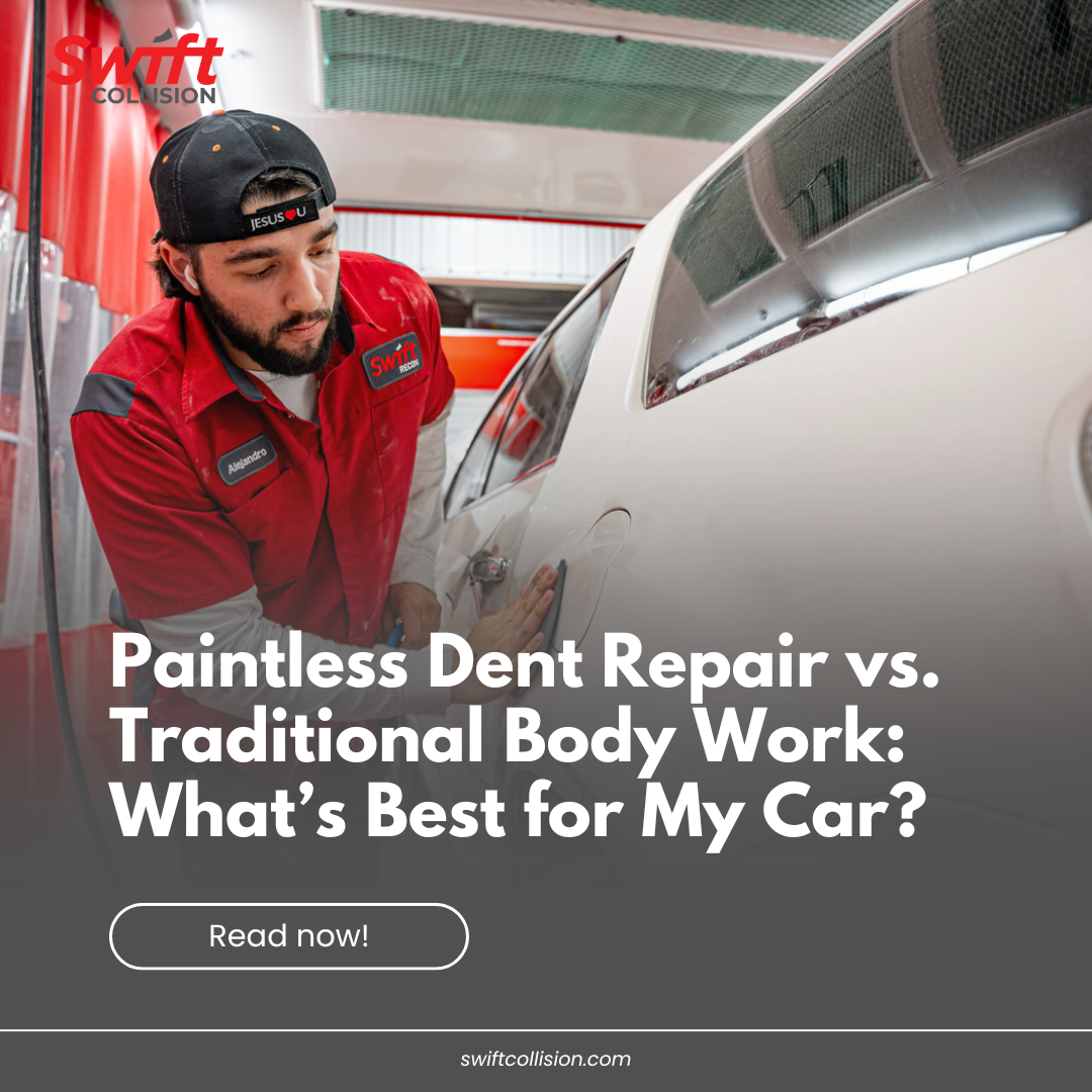 Paintless Dent Repair vs. Traditional Body Work What’s Best for My Car